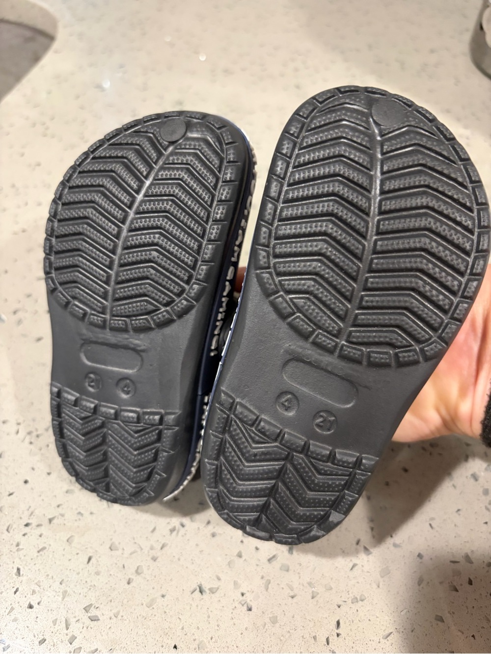 Kids Gaming Clog Sandals in Dark Gray - 'Can't Hear You, I Am Gaming' - Picture 4 of 4